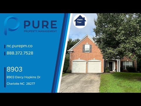 Charlotte House: 8903 Darcy Hopkins Drive