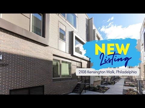 Philadelphia House: 2108 Kensington Walk
