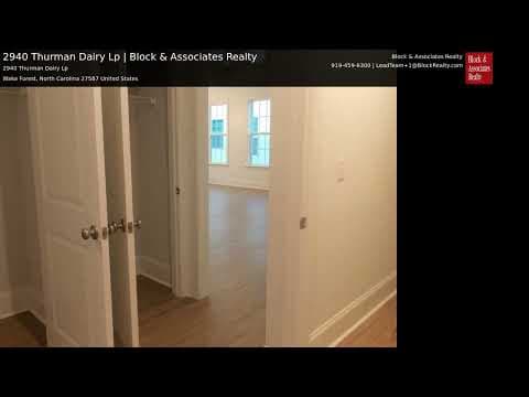 Wake Forest House: 2940 Thurman Dairy Loop