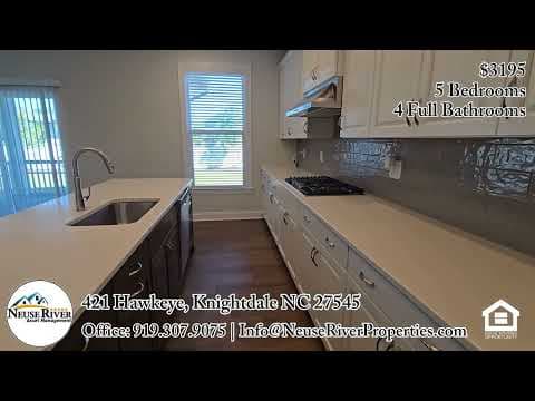 Knightdale House: 421 Hawkeye Drive