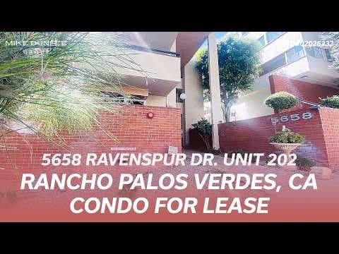 Rancho Palos Verdes Condo: 5658 Ravenspur Dr.