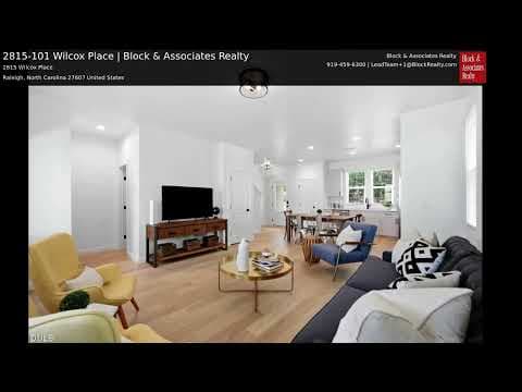 Raleigh House: 2815-101 Wilcox Place