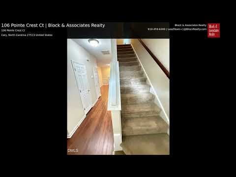 Cary House: 106 Pointe Crest Court