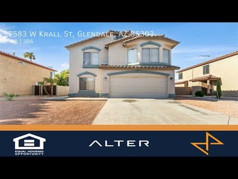 Glendale House: 7583 W Krall St, Glendale, AZ 85303