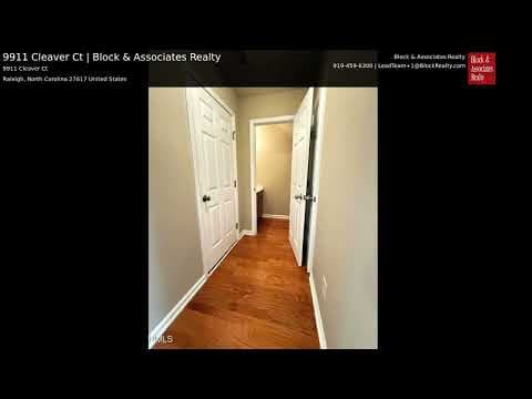 Raleigh House: 9911 Cleaver Ct