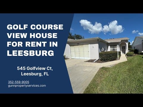 Leesburg House: 545 Golfview Ct