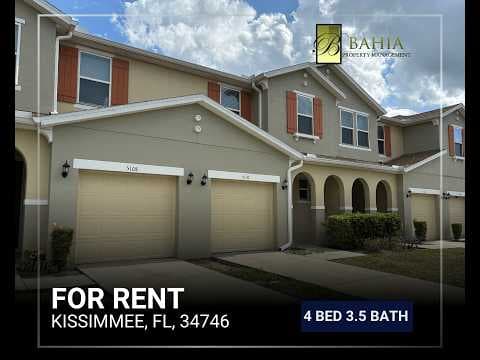 Kissimmee Townhome: 5110 Adelaide Dr