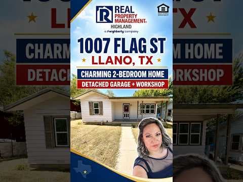 Llano House: 1007 Flag St.