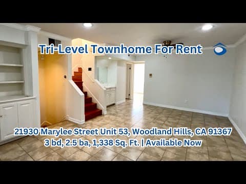 Woodland Hills House: 21930 Marylee Street