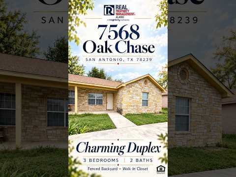 San Antonio House: 7568 Oak Chase