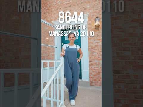 Manassas Townhome: 8644 Sanderling Dr
