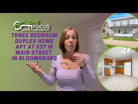 Bloomsburg Condo: 537 W. Main St