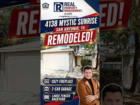 San Antonio House: 4138 Mystic Sunrise Dr
