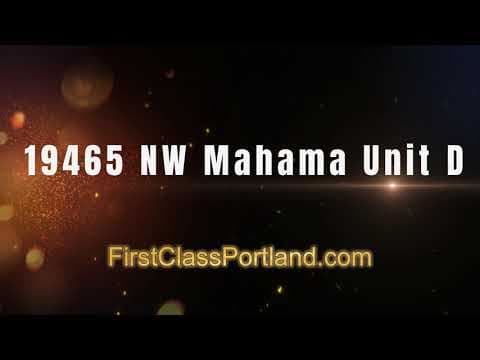 PORTLAND Condo: 19465 NW MAHAMA PL