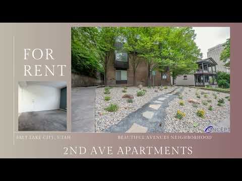Salt Lake City Apartment: 132 E 2nd Ave