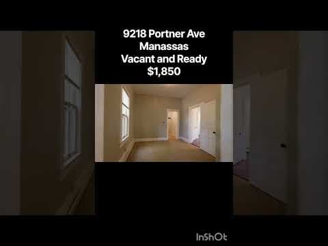 Manassas House: 9218 Portner Ave
