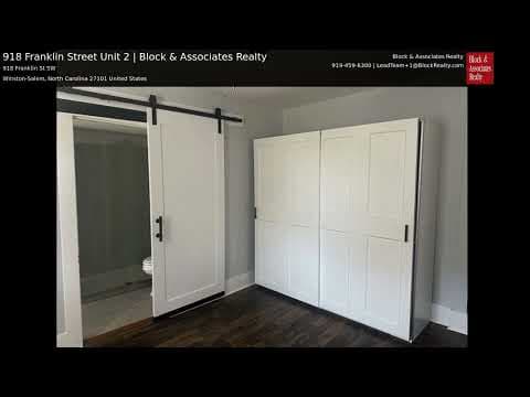 Winston-Salem Condo: 918 Franklin Street