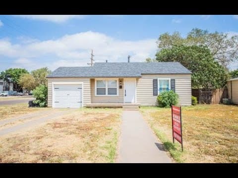 Lubbock House: 4616 33rd St.