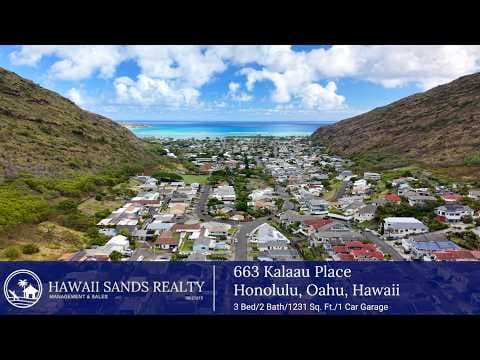 Honolulu House: 663 Kalaau Pl