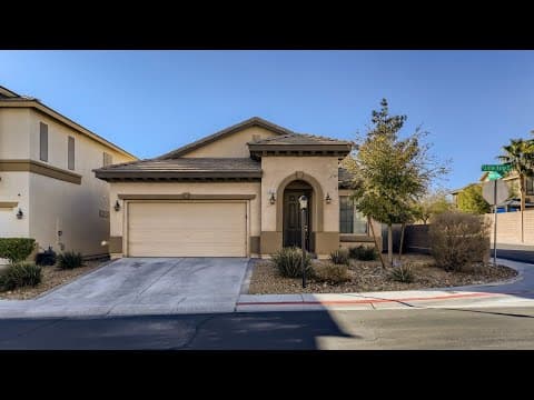 Las Vegas House: 9121 Little Horse Avenue