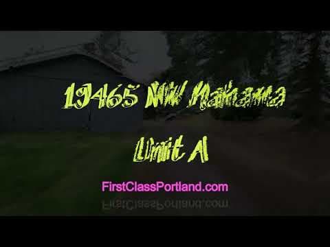 PORTLAND Townhome: 19465 NW MAHAMA PL