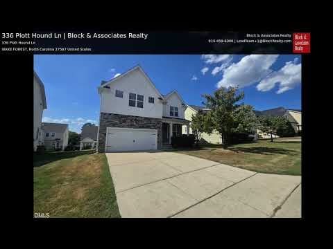 WAKE FOREST House: 336 Plott Hound Ln
