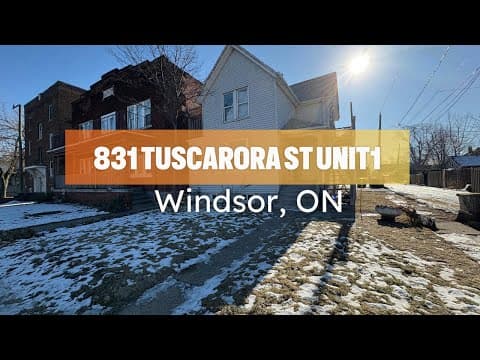 Windsor Condo: 831 Tuscarora St Unit 1