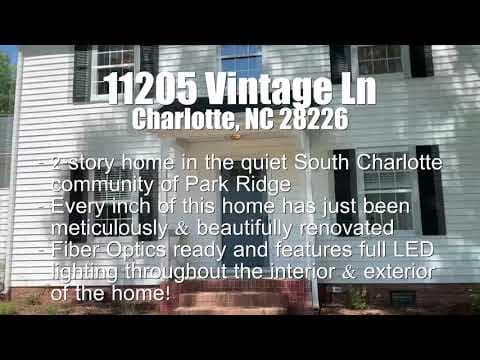 Charlotte House: 11205 Vintage Ln