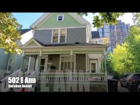 Ann Arbor House: 502 E Ann St
