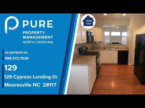 Mooresville House: 129 Cypress Landing Drive