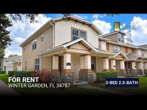 Winter Garden Townhome: 7001 Cultivation Way