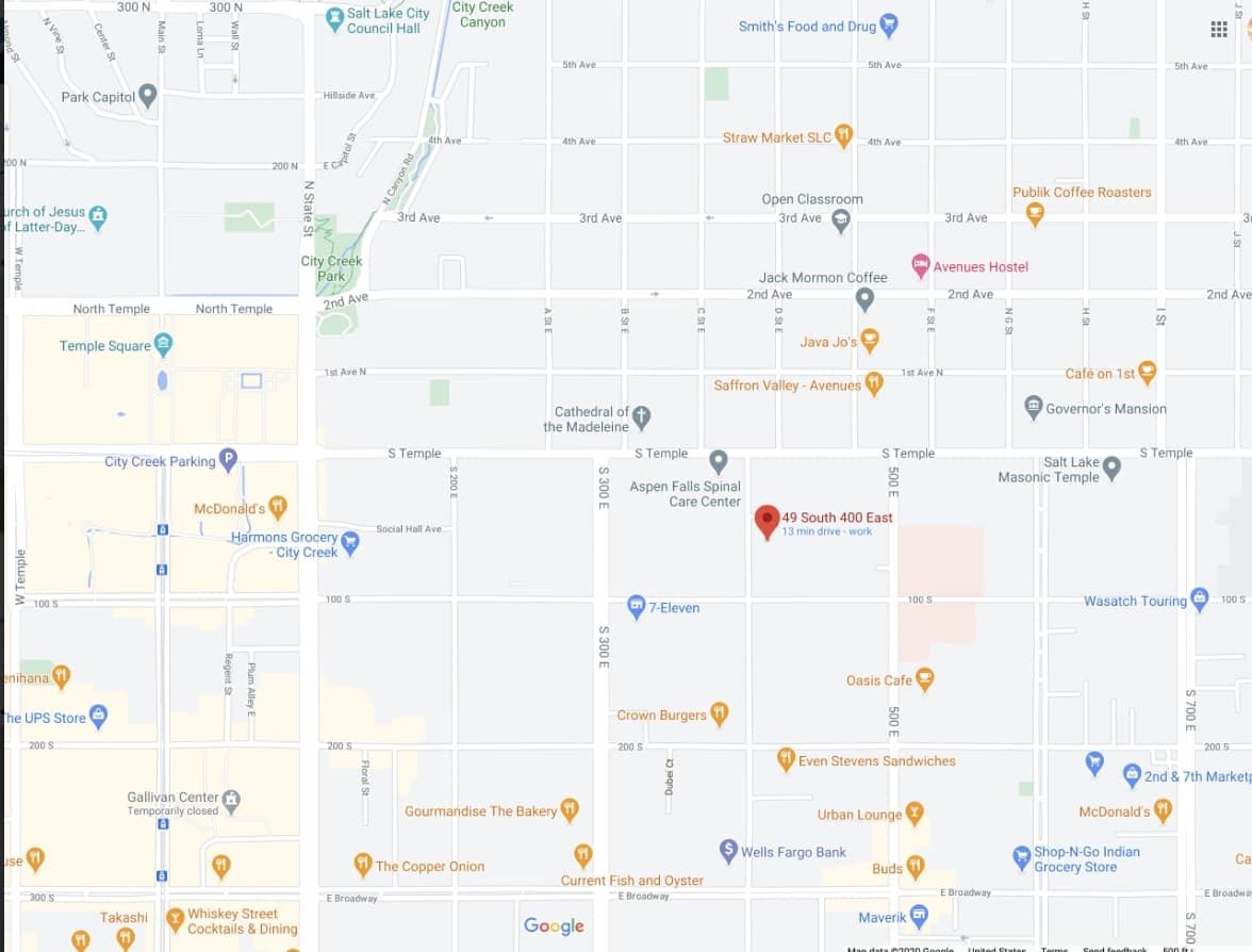Salt Lake City Apartment: 446 E 300 S