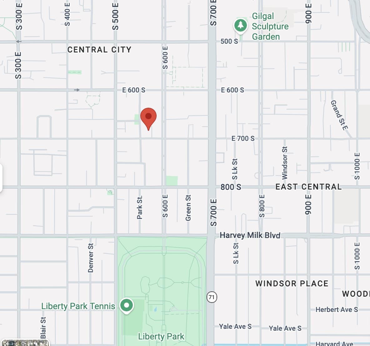 Salt Lake City Apartment: 555 E 700 S