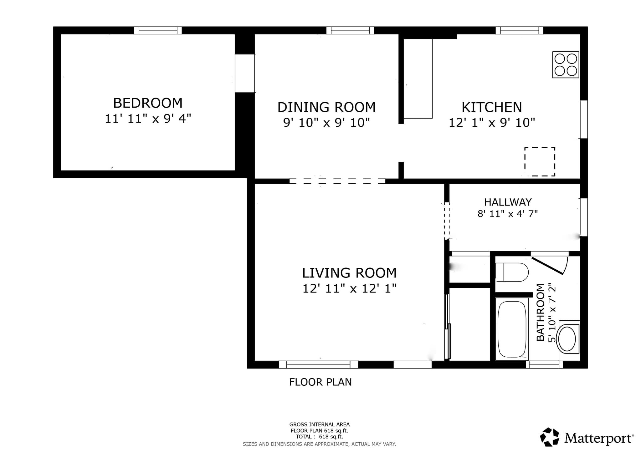 Salt Lake City Apartment: 435 E 200 S