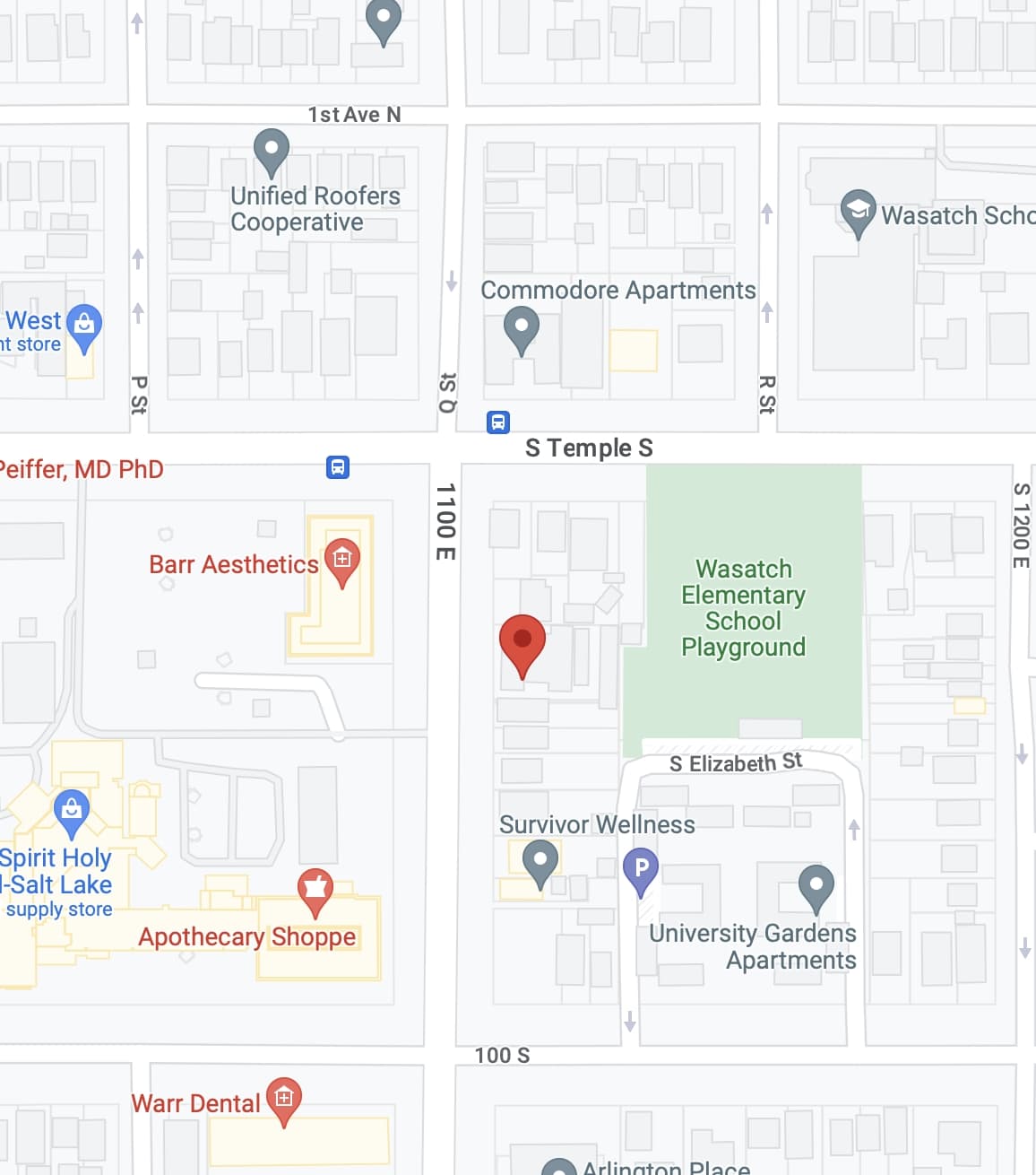 Salt Lake City Apartment: 25 S 1100 E