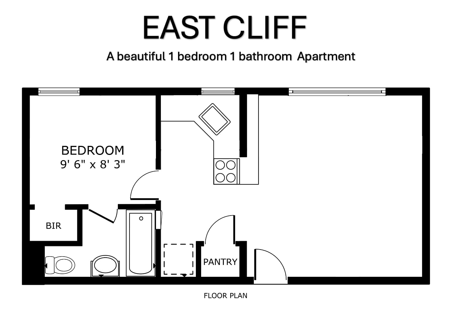 Salt Lake City Apartment: 425 E 200 S