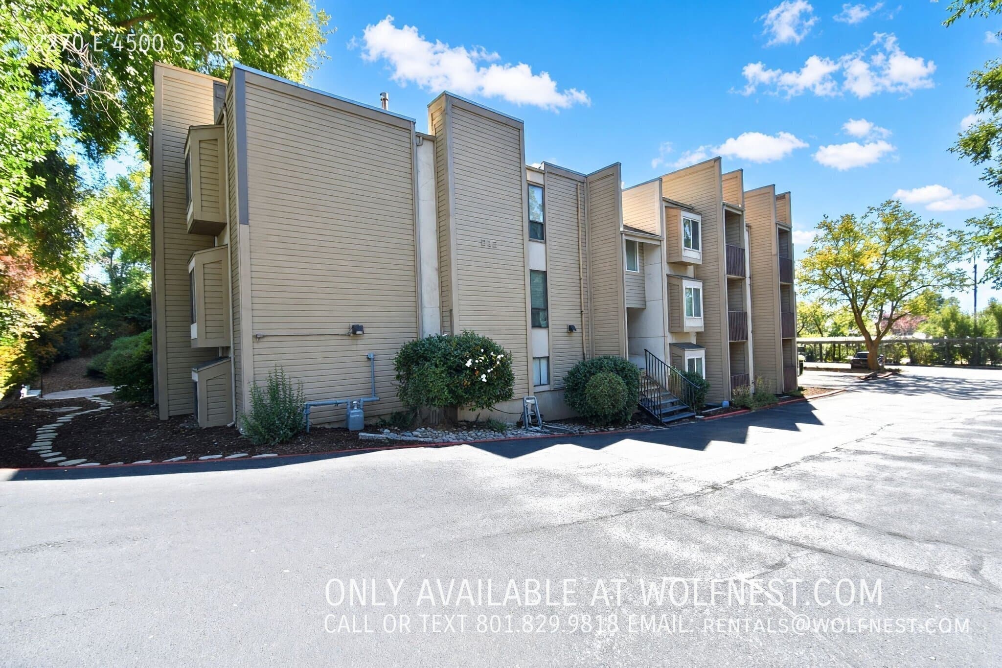 Salt Lake City Condo: 2270 E 4500 S