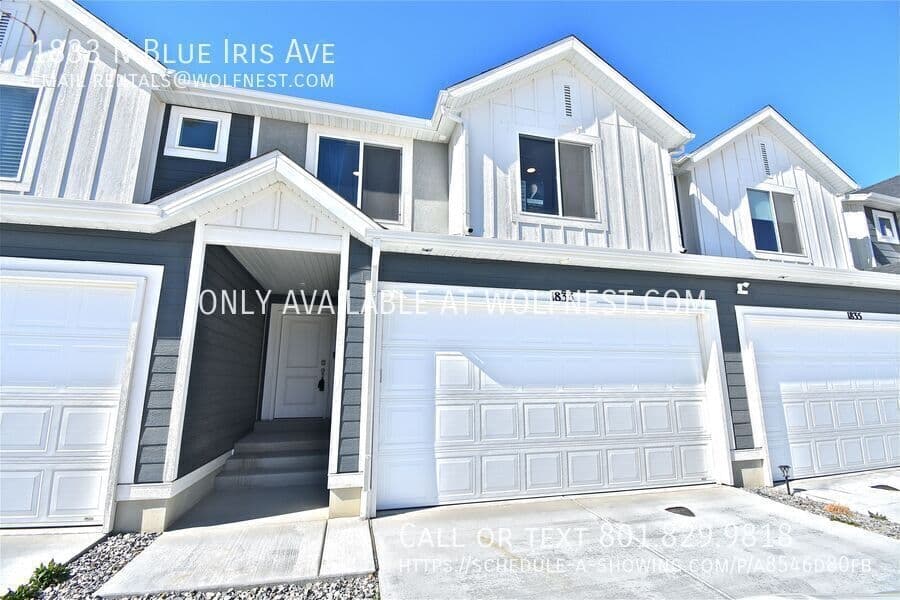 Tooele Townhome: 1833 N Blue Iris Ave