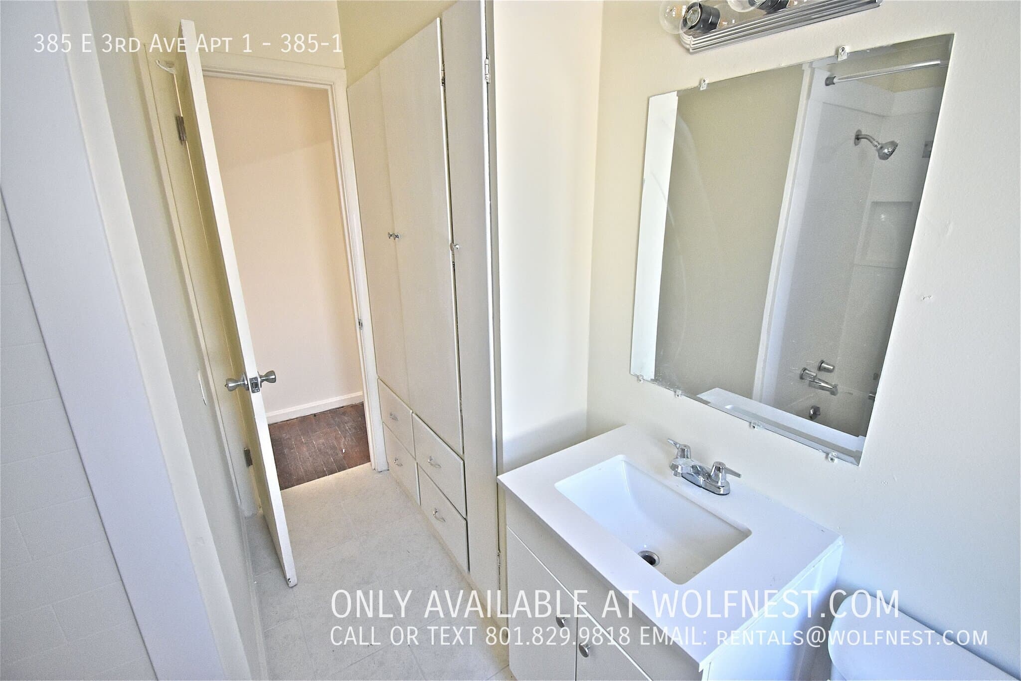 Salt Lake City Apartment: 385 E 3rd Ave