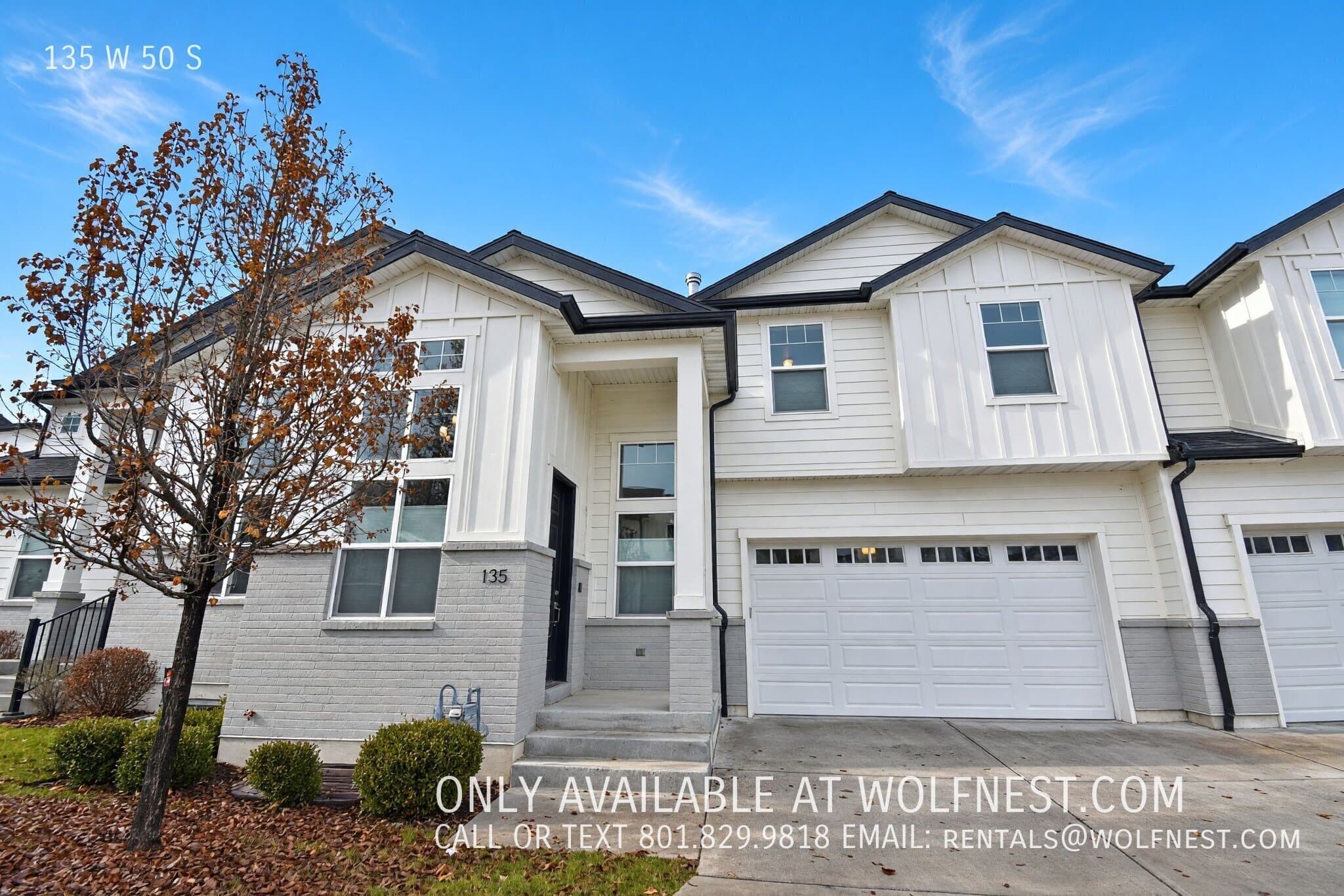 Farmington Townhome: 135 W 50 S