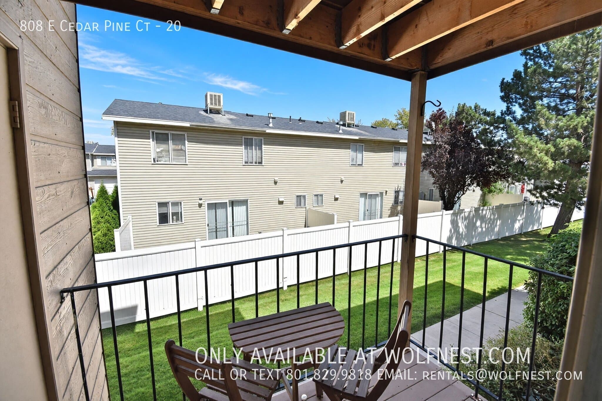 Salt Lake City Condo: 808 E Cedar Pine Ct