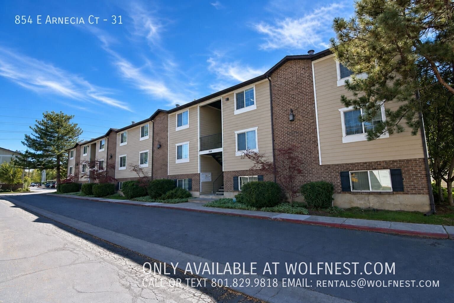 Salt Lake City Condo: 854 E Arnecia Ct