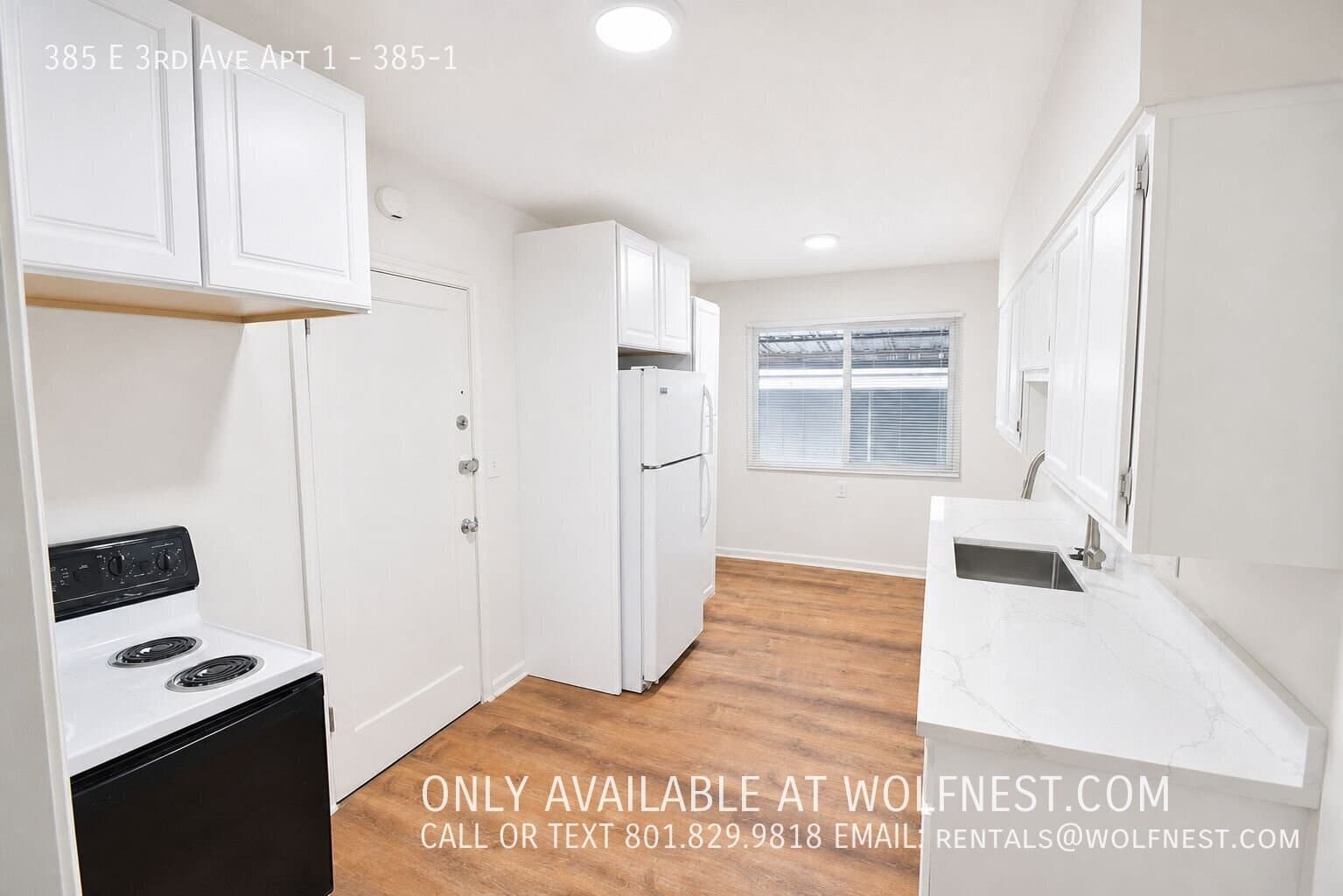 Salt Lake City Apartment: 385 E 3rd Ave