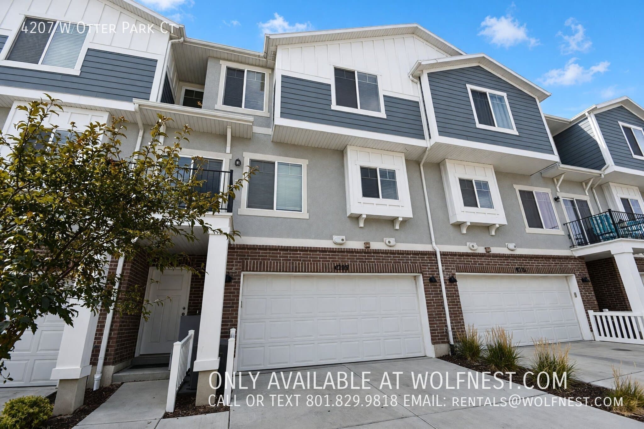 Herriman Townhome: 4207 W Otter Park Ct