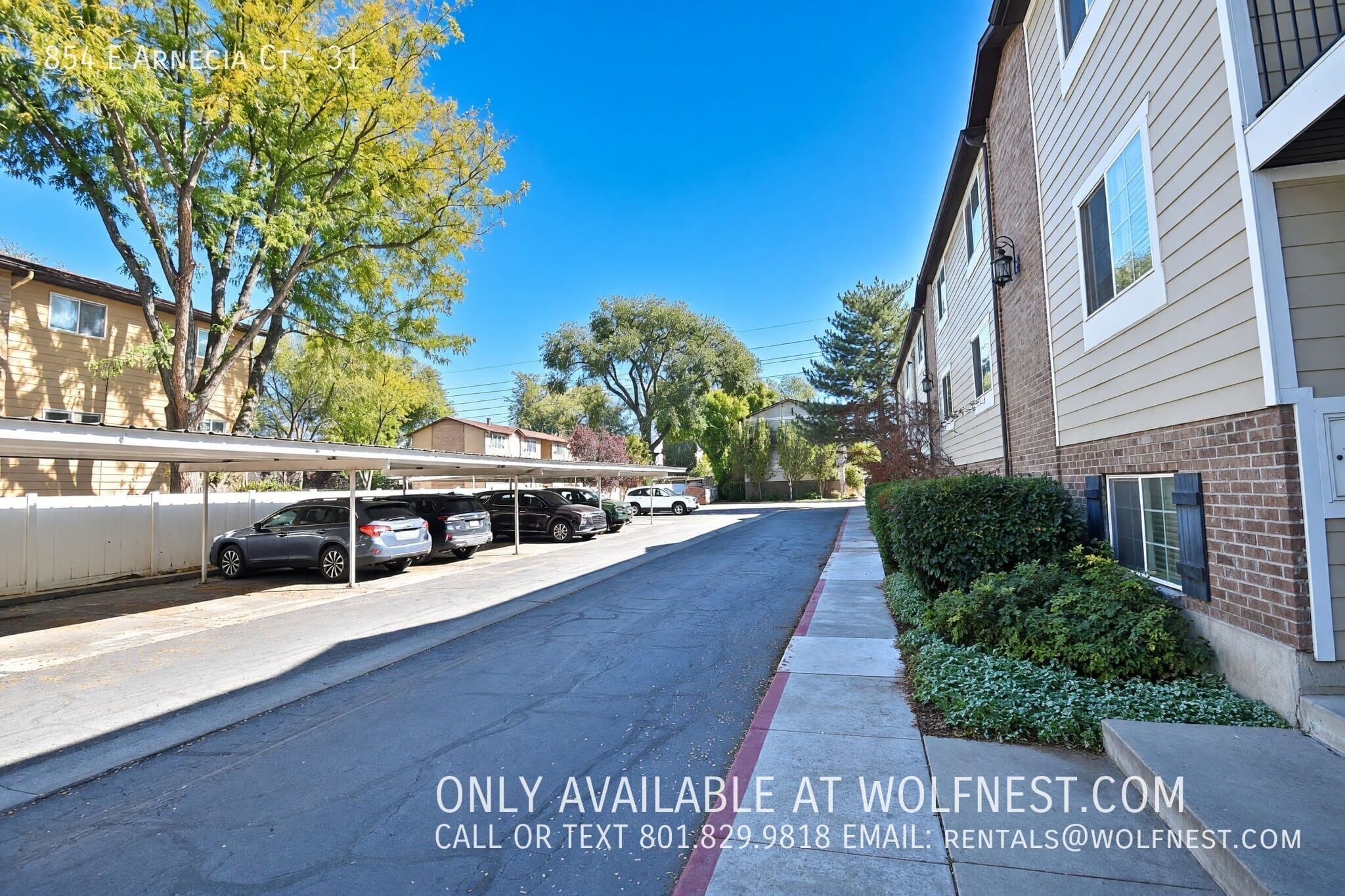 Salt Lake City Condo: 854 E Arnecia Ct