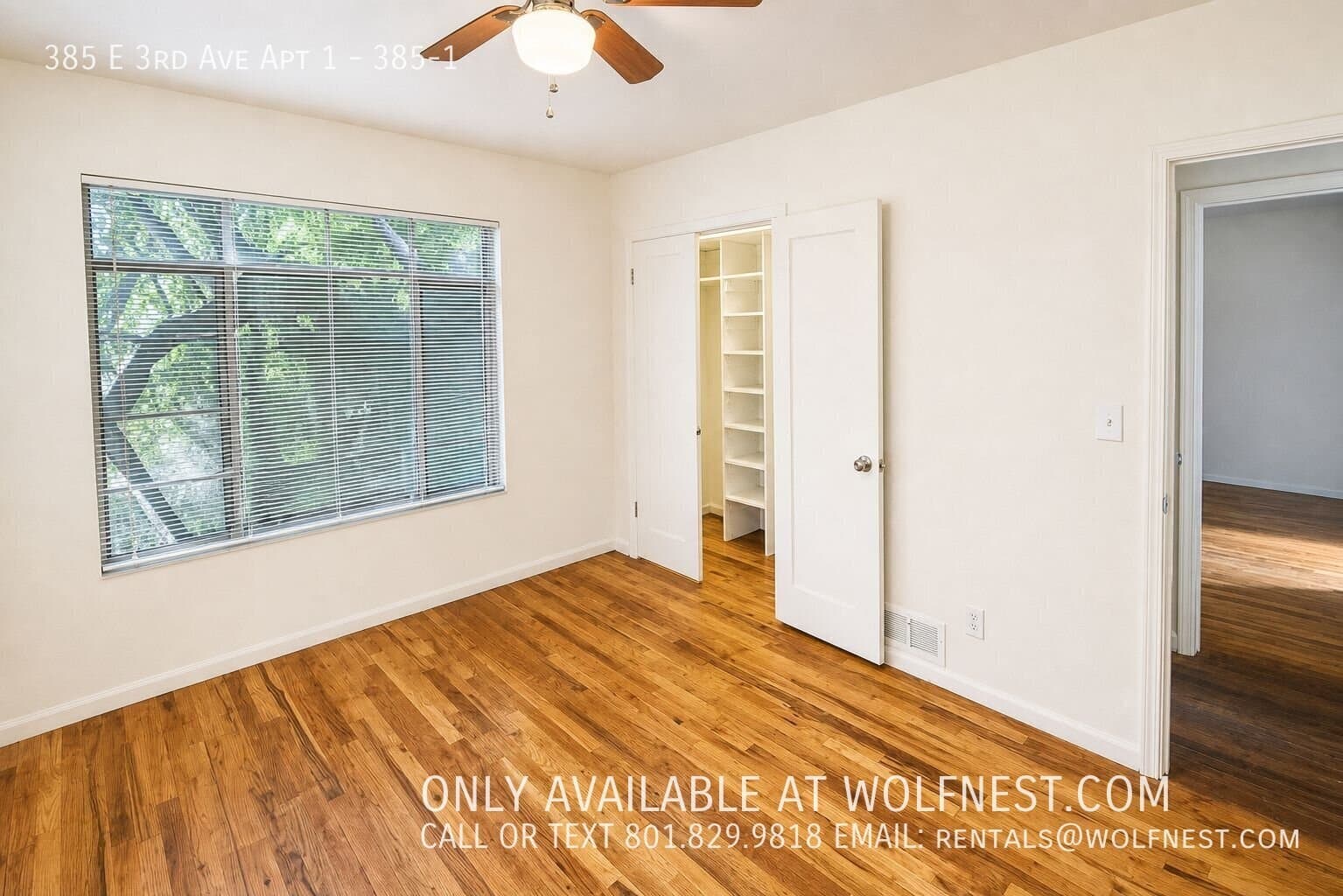 Salt Lake City Apartment: 385 E 3rd Ave