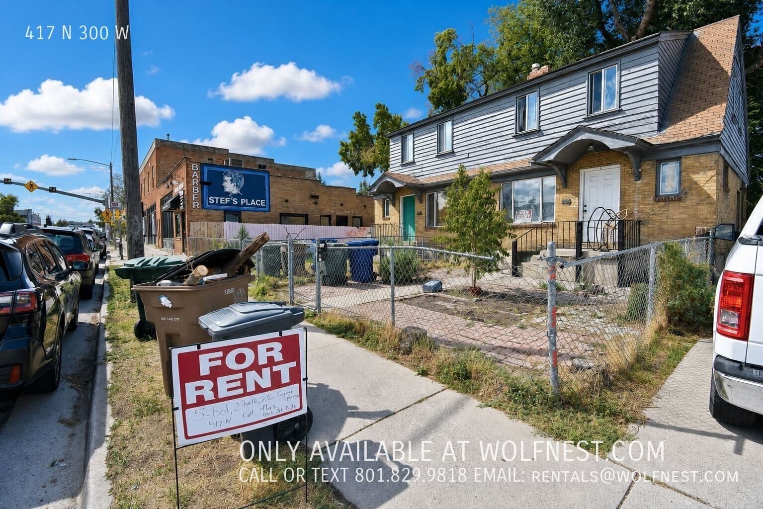 Salt Lake City House: 417 N 300 W
