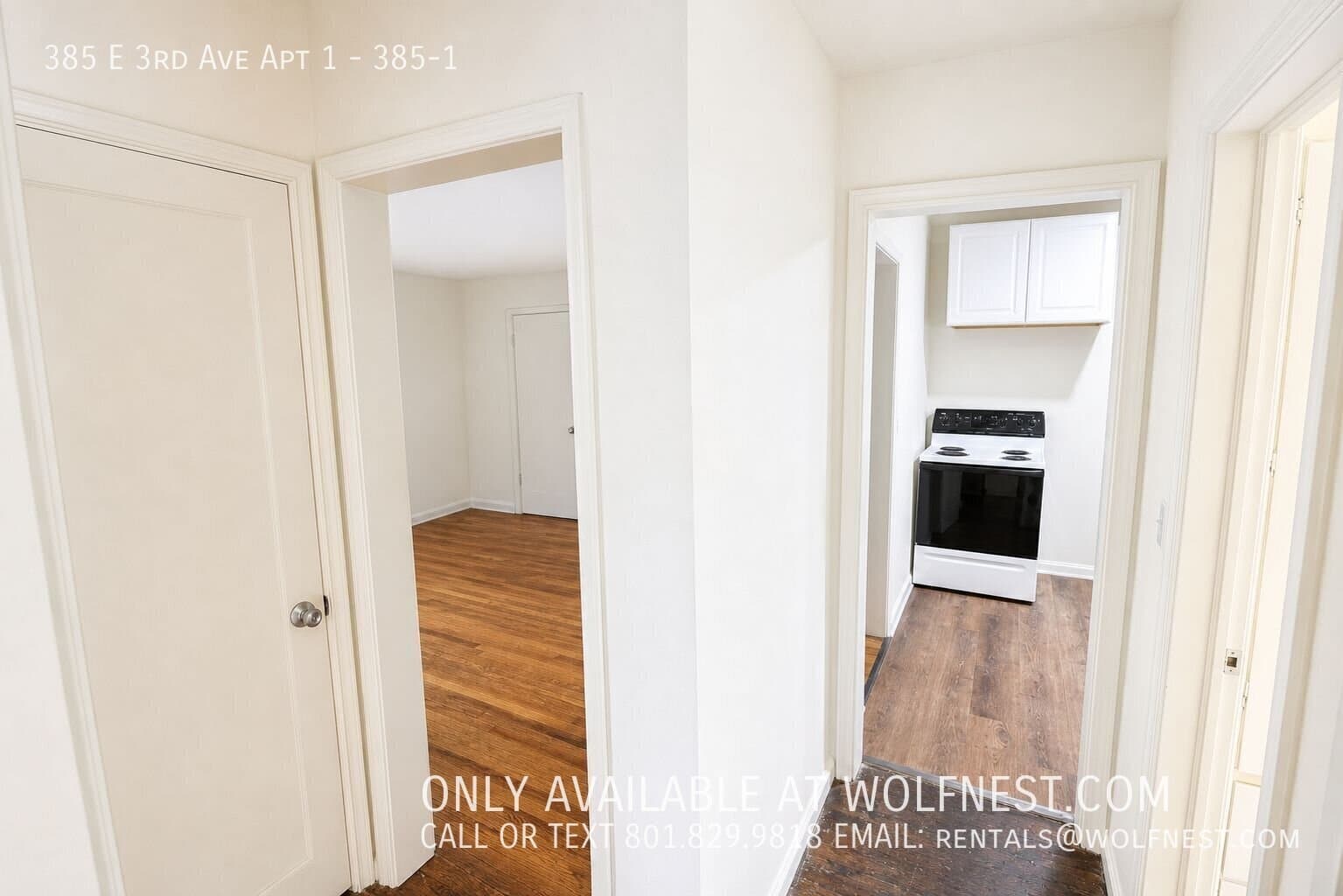 Salt Lake City Apartment: 385 E 3rd Ave