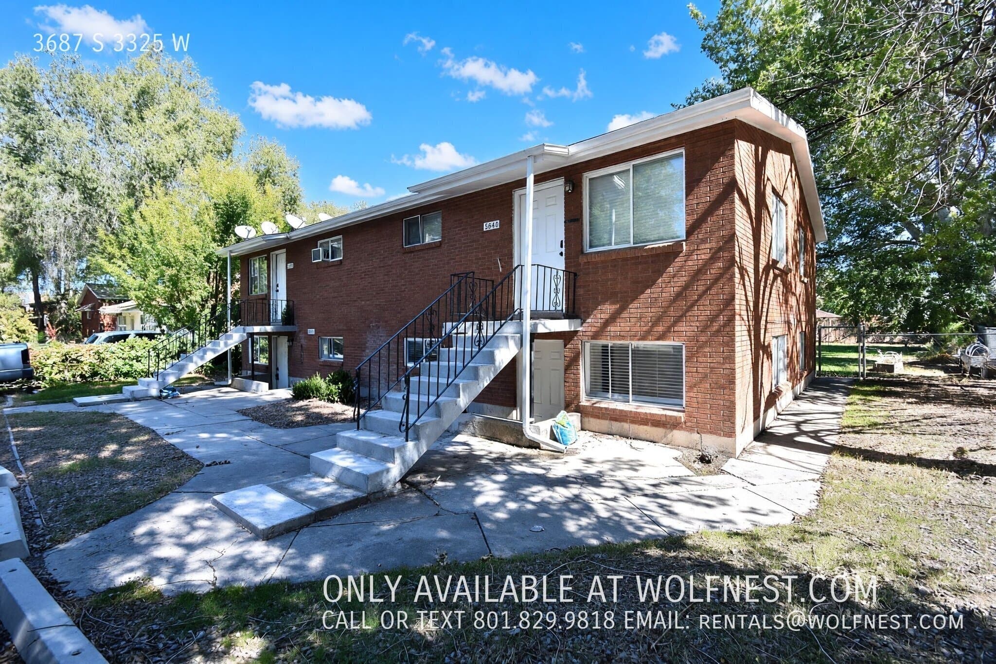 West Valley City Apartment: 3687 S 3325 W
