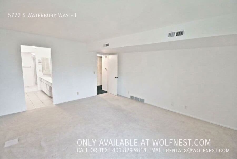 Salt Lake City Condo: 5772 S Waterbury Way
